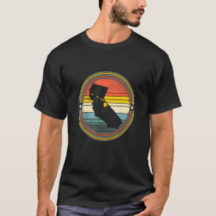 T-shirt États de Californie Hawaii Roots Origine State Map