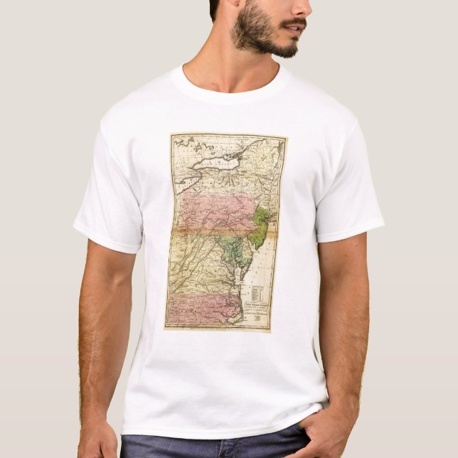 T-shirt États moyens (Devant)