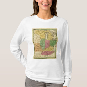 T-shirt États Occidentaux, territoires
