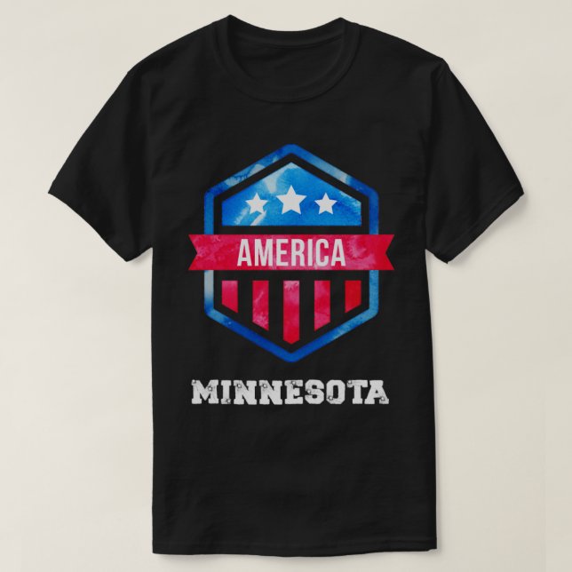 T-shirt états-unis (Design devant)