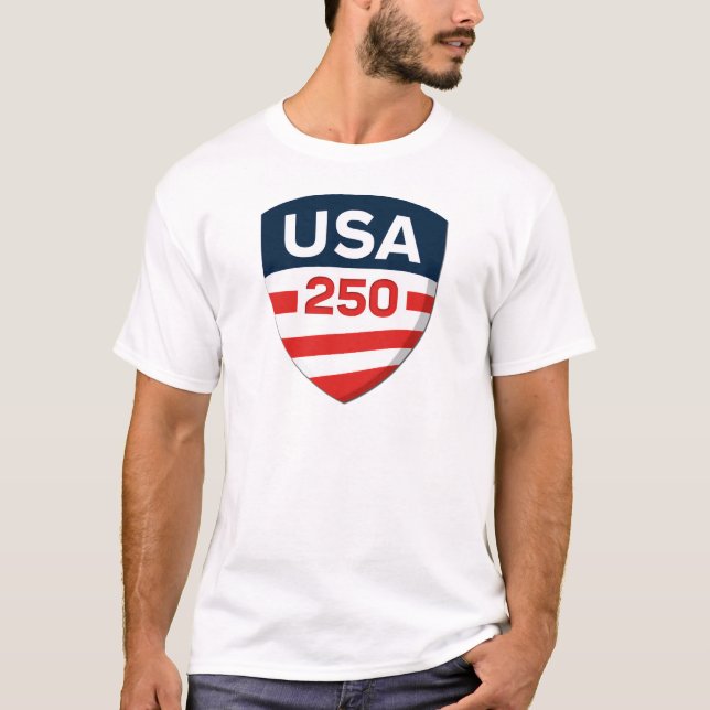 T-shirt États-Unis 250 (Devant)