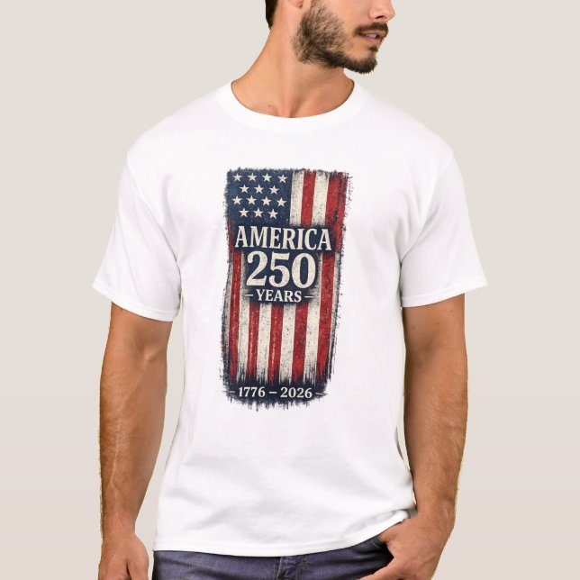 T-shirt États-Unis 250 (Devant)