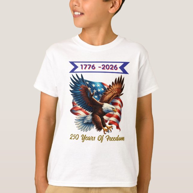 T-shirt États-Unis 250 Ans  (Devant)