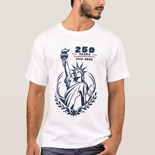 T-shirt États-Unis 250 Ans 1776-2026  (Devant)