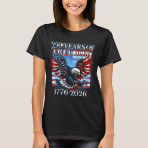 T-shirt États-Unis 250 ans 1776-2026 aigle à tête blanche