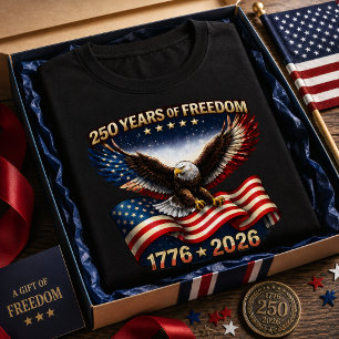 T-shirt États-Unis 250e Anniversaire de l'Indépendance 4 j