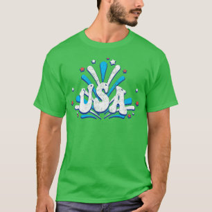 T-shirt États-Unis 4 juillet fête de l'indépendance Retr p