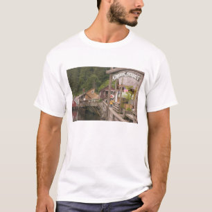 T-shirt États-Unis, Alaska, Ketchikan, Creek Street, centr