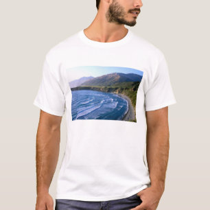 T-shirt États-Unis, Californie, Big Sur, baie le long de l