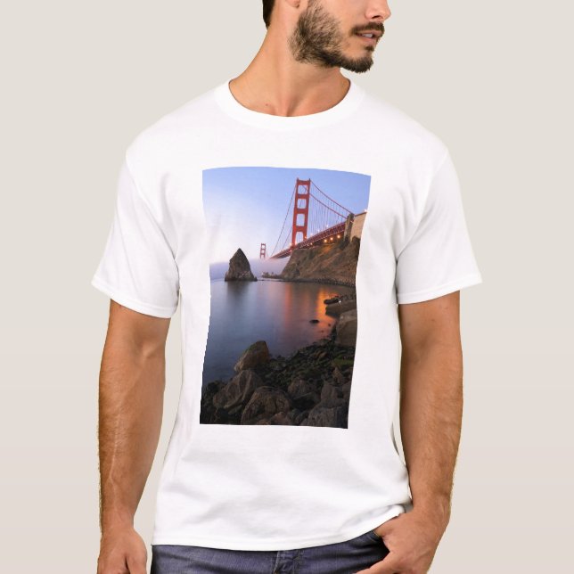 T-shirt États-Unis, Californie, San Francisco. Porte d'or (Devant)