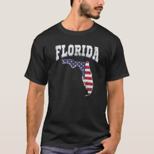 T-shirt Etats-Unis Citoyen Fière Amérique Drapeau Plan de