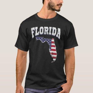 T-shirt Etats-Unis Citoyen Fière Amérique Drapeau Plan de 