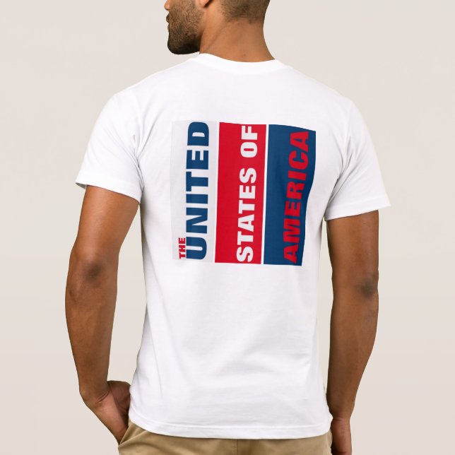 T-shirt États-Unis d'Amérique (Dos)