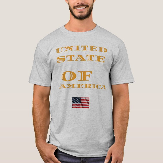 T-shirt États-Unis d'Amérique (Devant)
