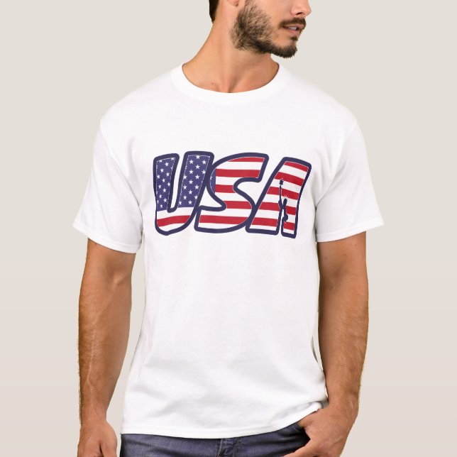 T-shirt États-Unis d'Amérique (Devant)