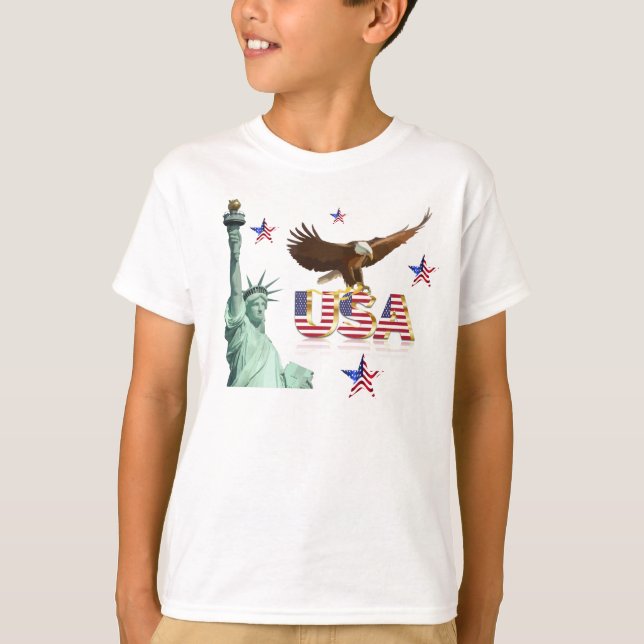 T-shirt États-Unis d'Amérique (Devant)