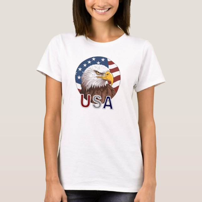 T-shirt États-Unis d'Amérique (Devant)
