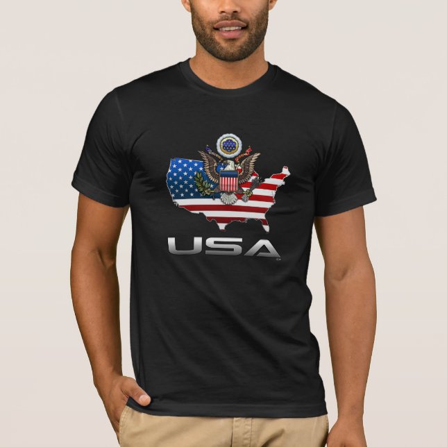T-shirt États-Unis d'Amérique (Devant)