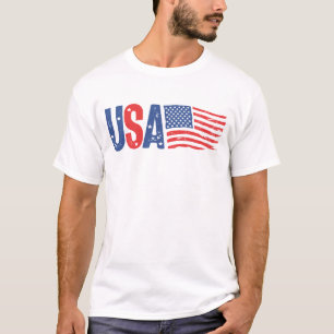 T-shirt États-Unis d'Amérique 4 juillet