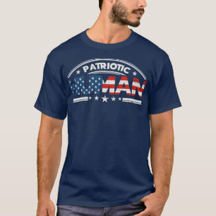 T-shirt États-Unis D'Amérique Patriotique 4 juillet (1)