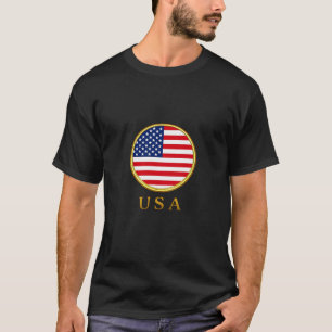 T-shirt États-Unis - Drapeau Américain