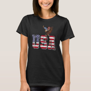 T-shirt États-Unis Drapeau américain Patriotique 4 juillet