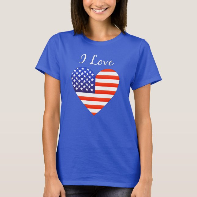 T-shirt États-Unis - États-Unis d'Amérique (Devant)
