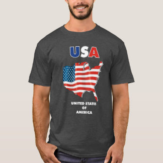 T-shirt États-Unis - États-Unis d'Amérique