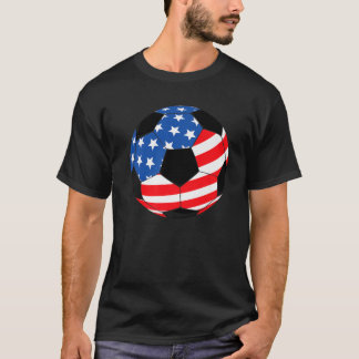 T-shirt États-Unis Fans de football américain Footba drape