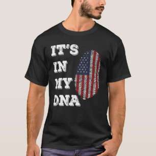 T-shirt États-Unis Fier Drapeau américain Drapeau Drapeau