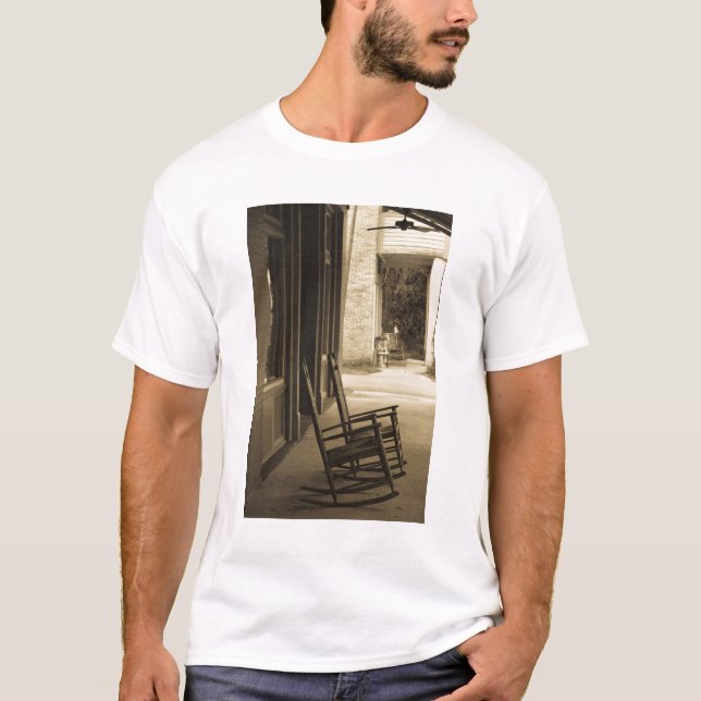 T-shirt États-Unis, Floride, Micanopy, plus ancien établis (Devant)