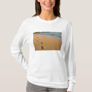 T-shirt États-Unis, Hawaï, Kauai, Kapa'a, bord de mer. RF)