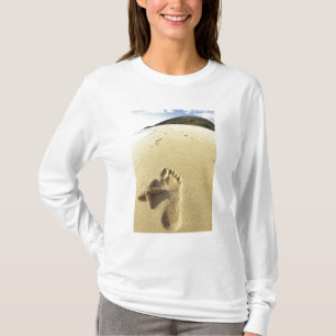 T-shirt États-Unis, Hawaï, Maui, Makena Beach, Empreinte e