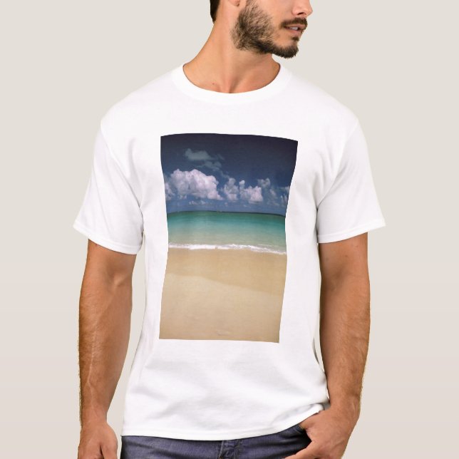 T-shirt États-Unis, Hawaï. Scène de plage (Devant)