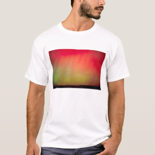 T-shirt États-Unis, Idaho. Aurore boréale, lumières du nor