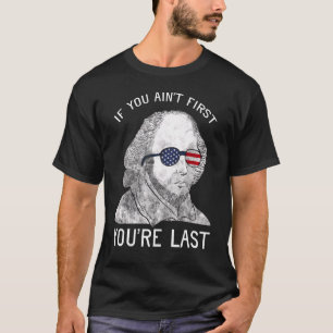 T-shirt Etats-Unis Juillet 4 George Washington Si vous n'ê