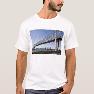 T-shirt États-Unis, Louisiane, La Nouvelle-Orléans. Skylin