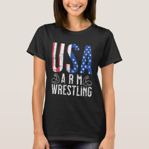 T-shirt États-Unis Lutte Arm Arm Lutte Arm 1