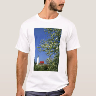 T-shirt États-Unis, Michigan, East Tawas. Phare de Tawas a