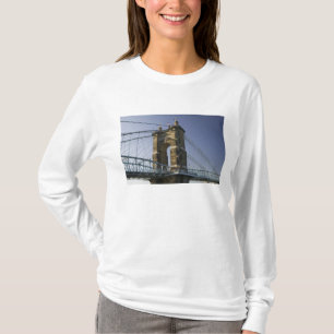 T-shirt États-Unis, Ohio, Cincinnati : Roebling Suspension