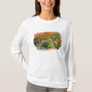 T-shirt États-Unis, Oregon, Portland. Pont en bois et érab