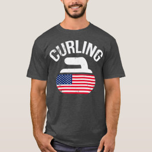 T-shirt États-Unis Rouge blanc et Bleu Américain Drapeau C