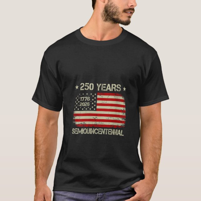 T-shirt États-Unis Semiquincentennial 250e anniversaire Am (Devant)