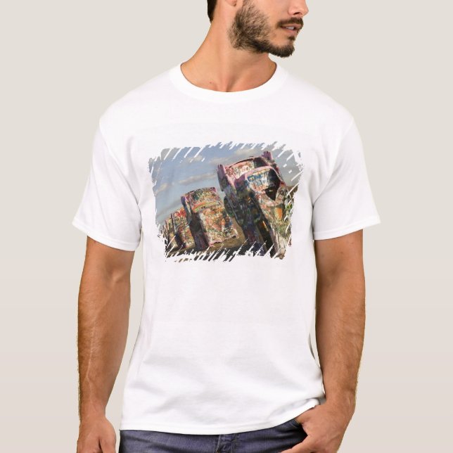 T-shirt États-Unis, TEXAS, région de Panhandle, Amarillo : (Devant)