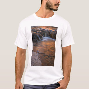 T-shirt États-Unis, Utah, Escalante Wilderness. Cascade da