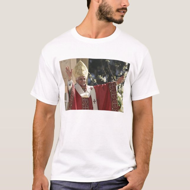 T-shirt États-Unis, Washington, D.C. Pope Benoît 2 (Devant)