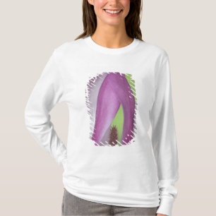 T-shirt États-Unis, Washington. Gros plan de fleur de magn