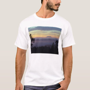 T-shirt États-Unis, Washington. Mont St. Helens vu à trave