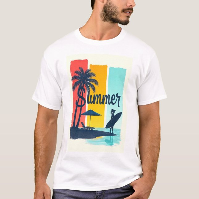 T-shirt Été (Devant)