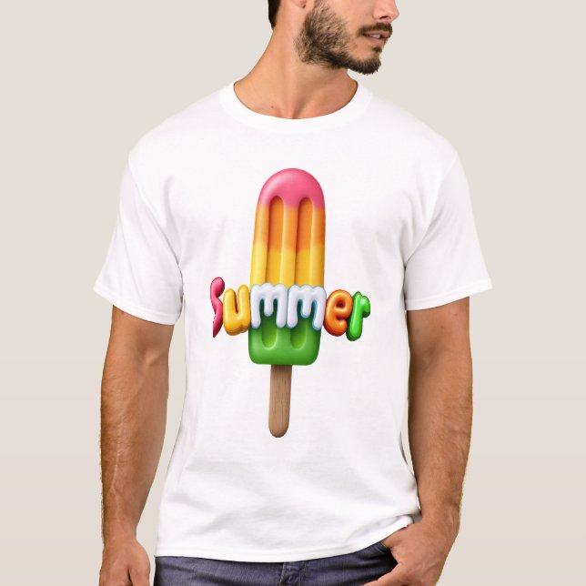 T-shirt Été  (Devant)